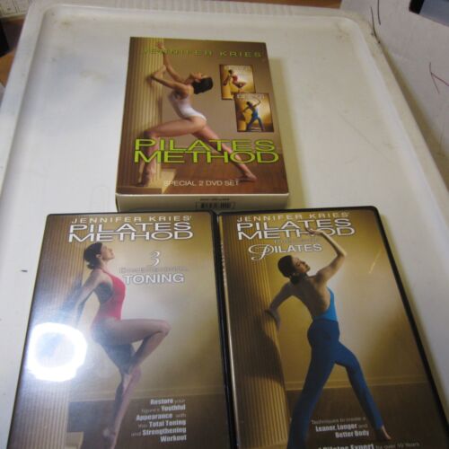 Jennifer Kries Pilates-Methode (DVD, 2001, 2-Disc-Set) KOSTENLOSER VERSAND - Bild 1 von 2