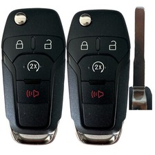 2 Flip Remote Key Fob For Ford F-150 F-250 2015 2016 2017 2018 2019 164-r8134