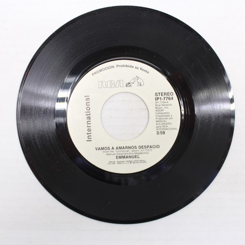 Emmanuel Vamos a Amarnos Despacio / Detenedla Ya 45 Vinyl Record VG+