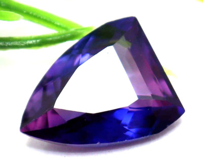Purple Blue Tanzanite 6.15 Ct Natural Fancy Cut Certified Loose Gemstone