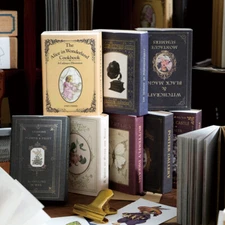 80Pcs Vintage Flowers Fairy Paper Stickers Book Junk Journals Card Scrapbooking