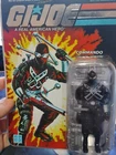 GI JOE ARAH SNAKE EYES Commando FOIL CARD Vintage 25th Anniversary Action Figure