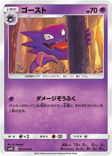 PSA 10 Sequential 2-Card Set Haunter 022/021 & Mega Gengar ex 003
