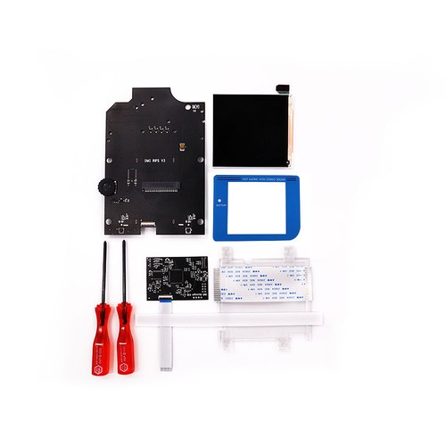 OSD Version GameBoy DMG/GBO IPS LCD Backlight Retro Pixel Kit W/Shell&Blue Lens - Picture 16 of 36