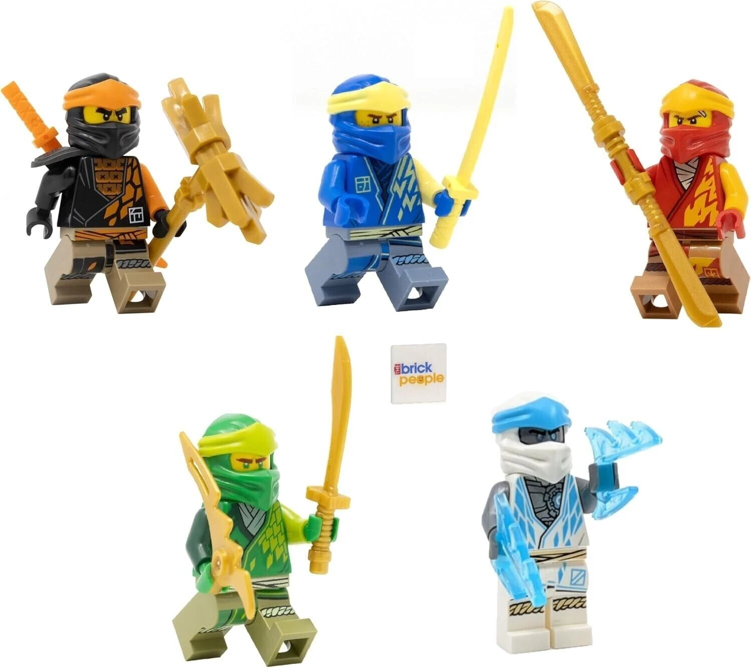 LEGO Ninjago: LEGO Ninjago Combo Set: 5 Core Ninja Minifgures