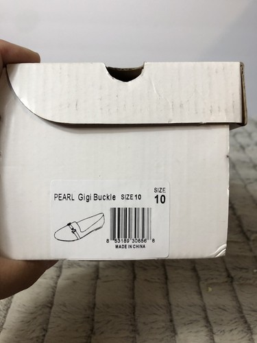 Seven7 Pearl Gigi Schnalle Halbschuhe Ballerinas Größe 10 neu im Karton - Bild 6 von 6