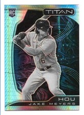 Jake Meyers 2022 Chronicles Titan Hyper Prizm RC #9 #272/299 Houston Astros