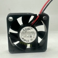 1 pcs  ADDA Fan  AD0412US-G70 DC12V 0.12A 4010  40*10MM  2 wire cooling fan
