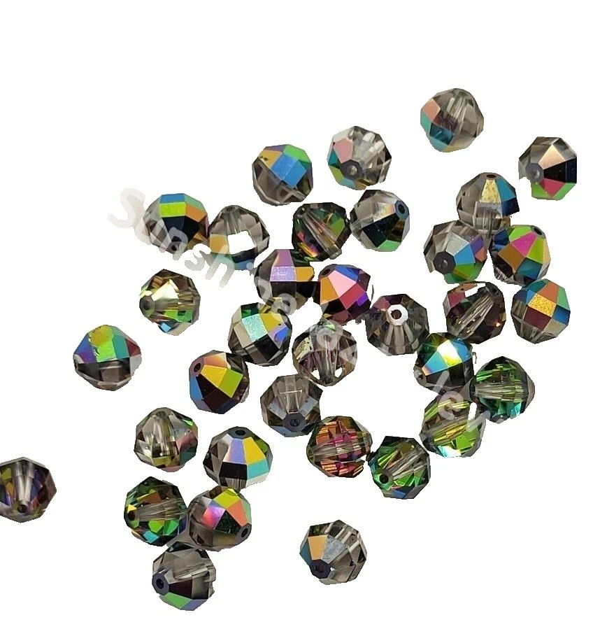 Crystal Faceted Multicolor Jewelry Making Beads