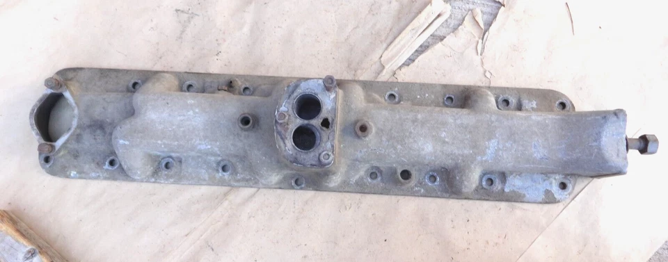 Coletor de admissão 1936 1937 1938 1939 Lincoln Zephyr V-12 original LZ 1940 1941 - Imagem 2 de 4