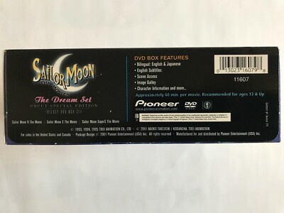Sailor Moon: The Movies Dream Set Uncut Special Edition