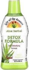 Lily of the Desert Aloe Herbal Detox Formula  32 fl.oz