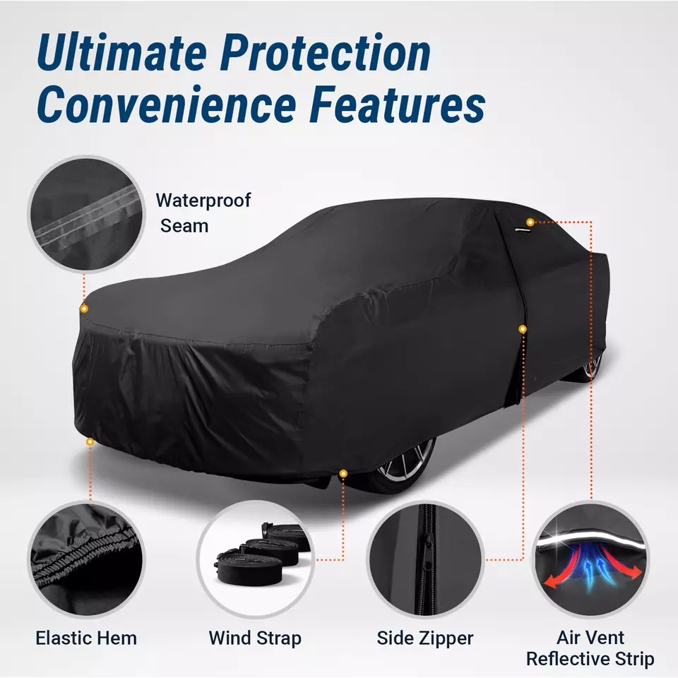 [SUBARU JUSTY 1987-1995] Car Cover Custom Premium Waterproof All Weather - Image 2 of 4