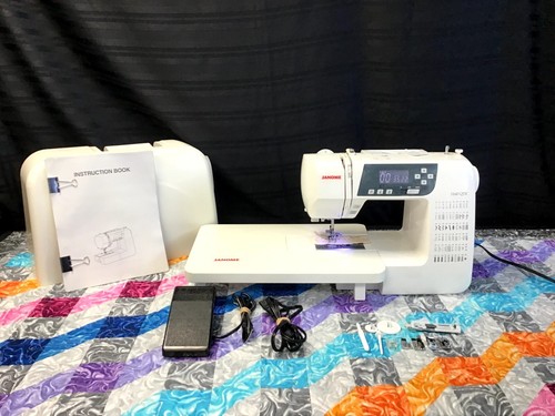 Janome 3160QDC Computerized Sewing & Quilting Machine - Serviced! Good Cond.