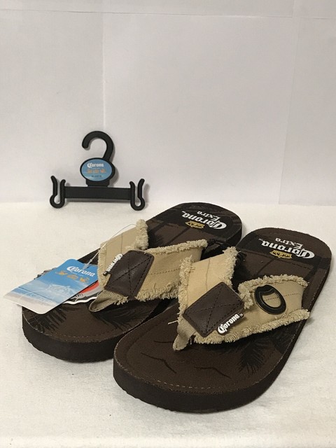 Corona Beer Sandle Flip Flops With Bottle Opener L for sale online | eBay