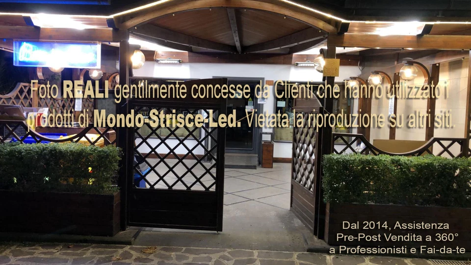 STRISCIA LED STRIP 12v 5-10-15mt anche WATERPROOF BOBINA LUCE DIMMERABILE 12Volt - Immagine 4 di 4