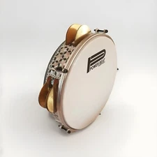 Riq 22cm Tambourine MOP Egyptian made by Bavly Music.