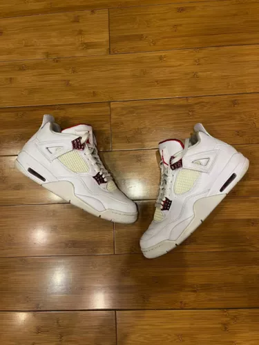 Size 10.5 - Air Jordan 4 Retro Red Metallic