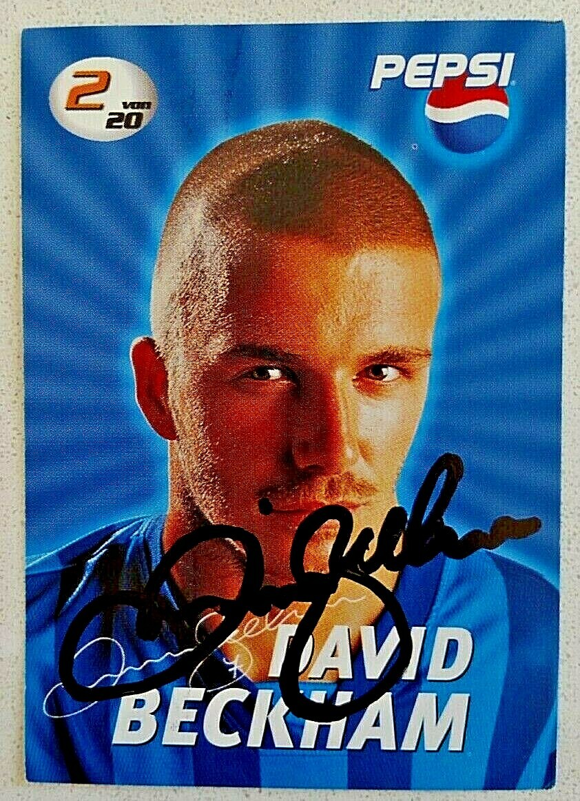 Carte Postale David Beckham – England – Pepsi 2006