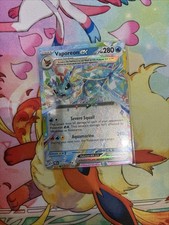 Pokémon TCG Vaporeon EX 023/131 Evoluzioni Prismatiche Doppia Carta Holo Rara