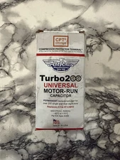 AmRad Turbo 200 Universal Dual-Run Capacitor. New Stock, New in Box