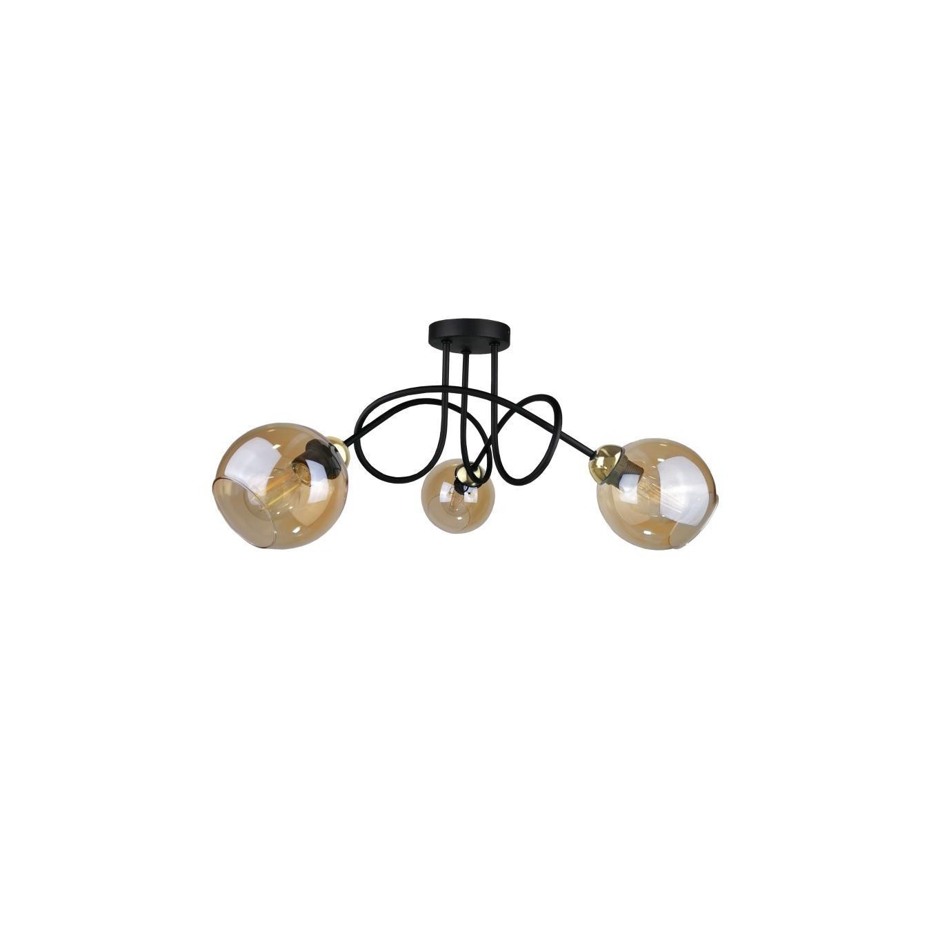 Glass Semi Flush Mount - Image 2