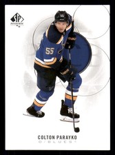 2020 SP Authentic Colton Parayko #45  St. Louis Blues