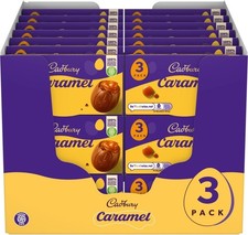 126 Cadburys Caramel Creme Chocolate Easter Eggs 40g