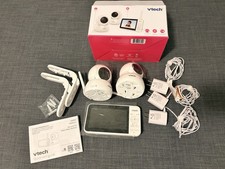 Vtech VM924-2 Remote Pan-tilt-zoom Baby Monitor With 2 Cameras  Audio 5" LCD