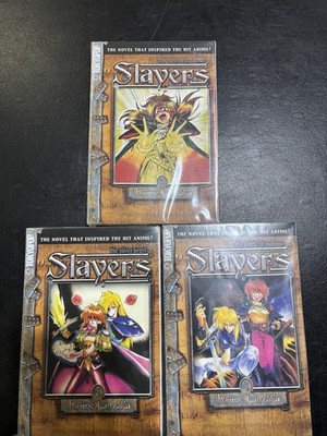 Slayers Vol. 2,4,5  Hajime Kanzaka Tokyopop English 2004 Brand New!