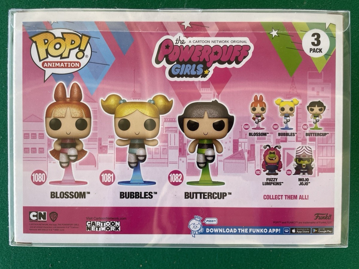 SDCC 2023 Funko Exclusive Powerpuff Girls 3 Pack LE 1000 Variant
