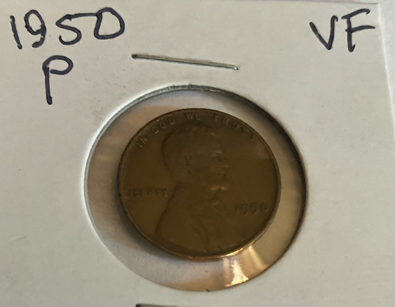 1950-P Lincoln Wheat Cent •#98