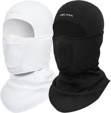 2 Pcs Ski Mask Balaclava Winter Warm Movable Face Mask for Cold Weather Men Wome