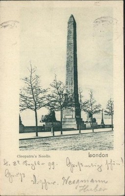 London Cleopatra`s  Needle