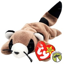 Ty Beanie Babies Ringo the Raccoon Plush 1995
