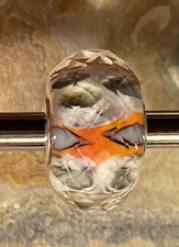 Trollbeads Event Faceted Unique OOAK Halloween, Gorgeous New 