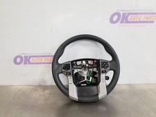 23 2023 Toyota 4 Runner Trd Sport Steering Wheel Black Leather Left Driver