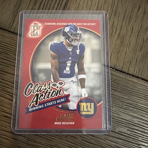 2025 Topps Signature Malik Nabers Base (RAW)