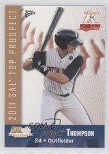2011 MultiAd Sports South Atlantic League Top Prospects Trayce Thompson #27 1u6