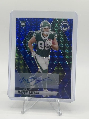 2025 Panini Mosaic Football Blue Mason Taylor #324