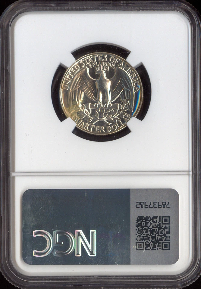 1962 Silver Washington Quarter NGC PF66 Proof Holiday Sale 🎁 - Image 2 of 2