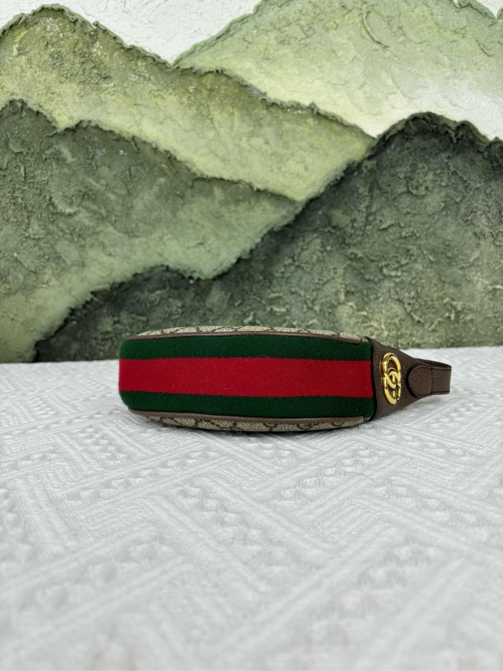 GUCCI Ophidia retro Canvas patchwork leather hand… - image 7