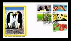 WILD ANIMALS FIRST DAY ISSUE COMBO KING PENGUINS GG CACHET US COVER