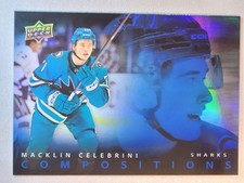 2025-26 Upper Deck Series 1 - Compositions Macklin Celebrini #CMP-7
