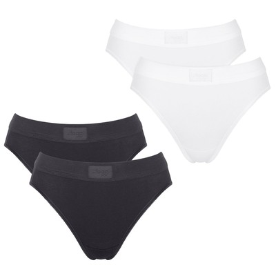 Sloggi Ladies Briefs, 2er Pack - Double Comfort Tai 2P, Underpants, Stretch-Baum