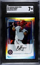 The Bryce Harper Visual Guide to 2011 Bowman Chrome Baseball 42