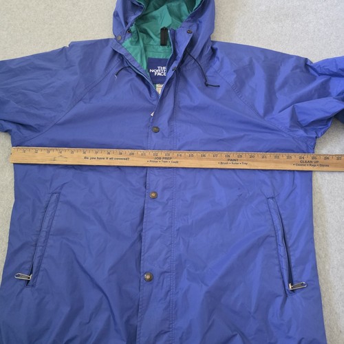 Vintage The North Face Windbraker Jacket Mens L Blue Gore-Tex Made In USA 90s  - Picture 11 of 12