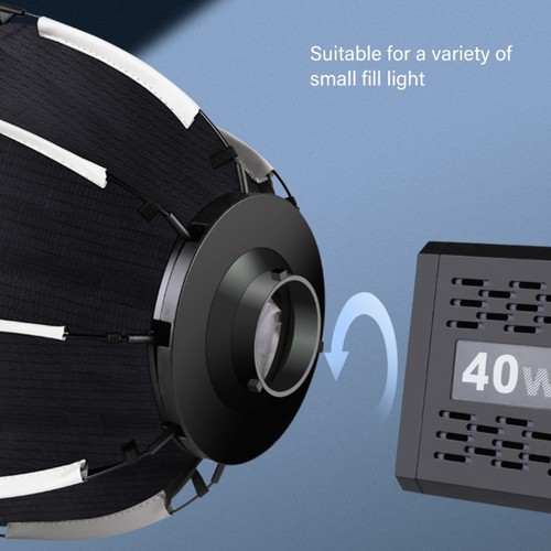 Multifunction 290mm Octagonal Softbox with LED Lighting for Small Item - Picture 5 of 8
