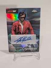 Emerson Fittipaldi - Circuit Masters Auto - 2025 Topps Chrome Formula 1 F1 Emerson Fittipaldi - Circuit Masters Auto - 2025 Topps Chrome Formula 1 F1