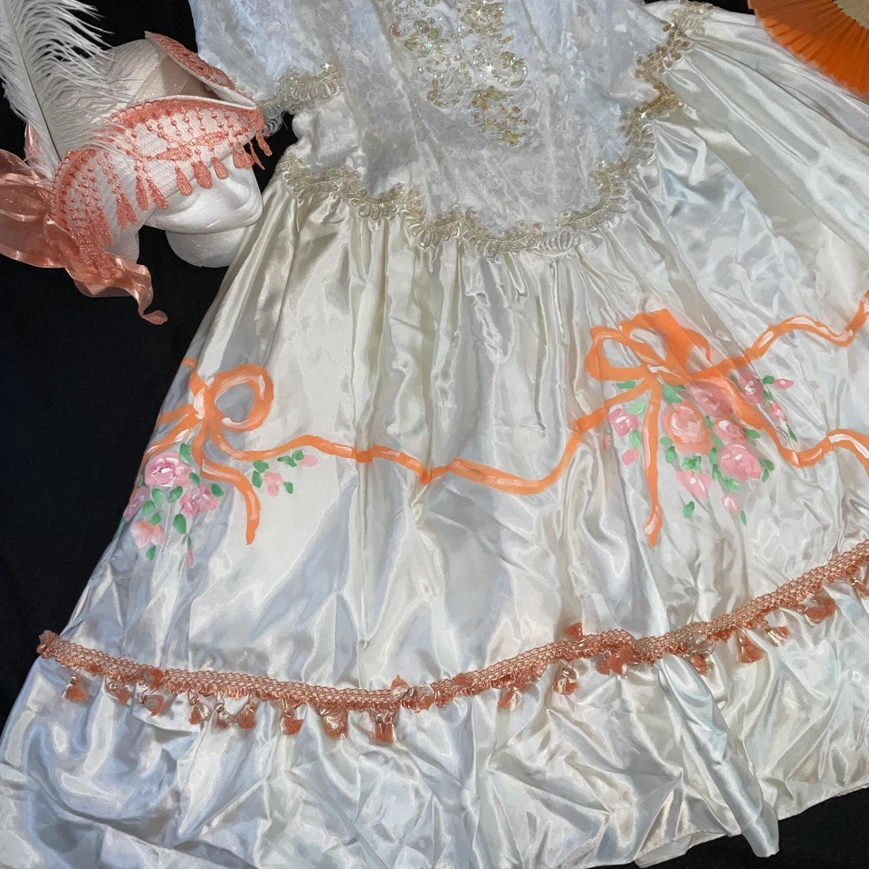 Marie Antoinette Costume Halloween dress gown womens size 20 ? Upcycled - Image 2 of 4